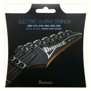 Set de cuerdas Ibanez para guitarra eléctrica IEGS6 009-042