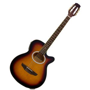 Guitarra electroacústica Freeman FRA95NCET - cuerdas nylon - color sunburst (SB)