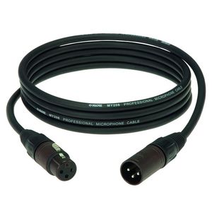 Cable de micrófono Klotz XLR M1FM1K0300 - 3 metros - color negro