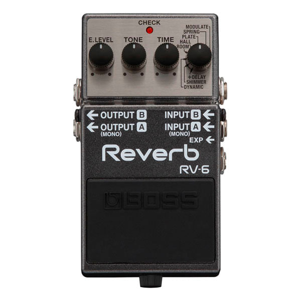 Pedal Boss RV-6 - Reverb - Audiomusica