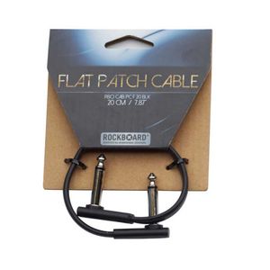 Cable patch Rockboard de 20 cms RBO CAB PC F 20 BLK