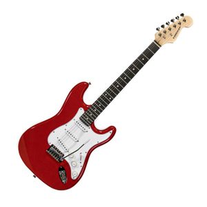 Pack de guitarra eléctrica Freeman Full Rock Stratocaster - Red