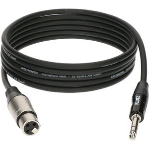 Cable de micrófono XLR H / Jack Klotz GRG1FP03.0 - 3m