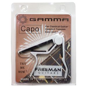 Capo para guitarra clásica Freeman FRGCP8 - color plateado