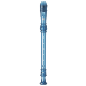 Flauta dulce soprano Yamaha YRS-20B - color azul - digitación barroca