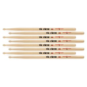 Pack de baquetas 2B Vic Firth P2B.3-2B.1 - 4 pares