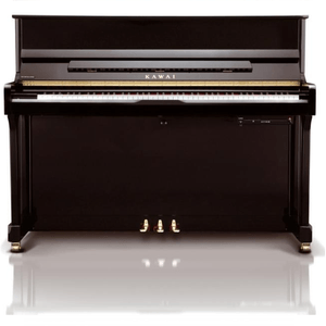 Piano vertical Kawai K200 - color negro - incluye sillin