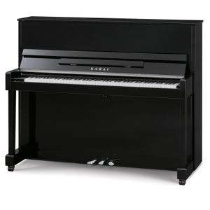 Piano vertical ND-21 - color ebony polish - incluye sillín