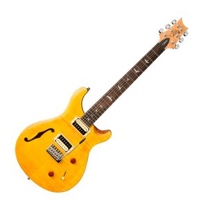 Guitarra eléctrica PRS SE Custom 22 Semi-Hollow - Amarillo Santana