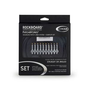 Pack conectores + cable de instrumento RockCable RBO CAB PW SET CR - 3m