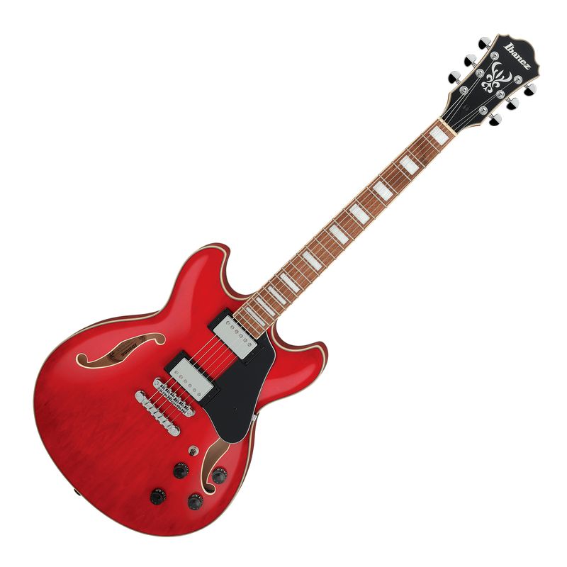 guitarra-electrica-ibanez-semi-hollow-as73-transparent-cherry-red