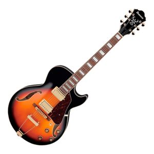 Guitarra eléctrica Ibanez Hollowbody AG75G - Brown Sunburts