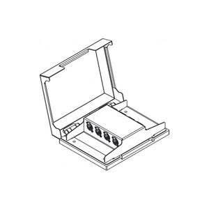 Repartidor de audio, datos y potencia Das Audio Dasnet-Splitter