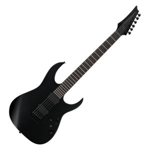 Guitarra eléctrica Ibanez RGRTB621 Iron Label - Black Flat