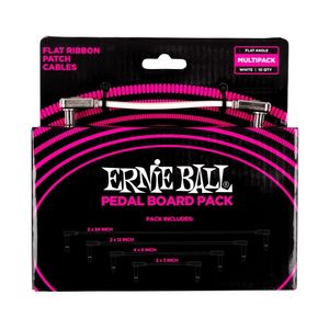 Pack multiple patch cable Ernie Ball  Flat ribbon