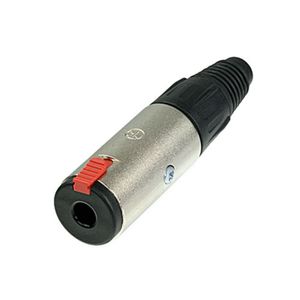 Conector de cable de 1/4" con bloqueo profesional Neutrik NJ3FC6