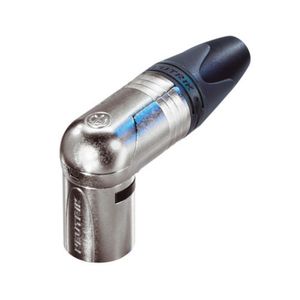 Conector de cable macho en ángulo recto de 3 polos Neutrik NC3MRX