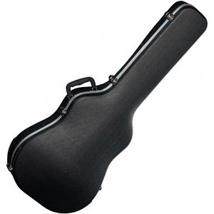 Case curvo Rockcase RCABS10409 B/4 para guitarra folk - color negro
