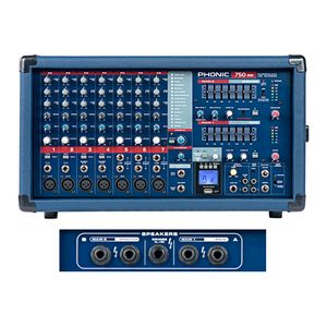 Mixer con power Phonic POWERPOD 750RW - conexión USB y Bluetooth