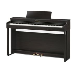 Piano digital Kawai CN29 de color negro y sillín