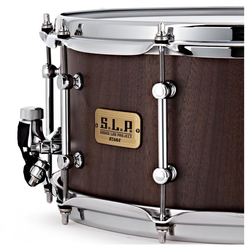 cajadebateriatamaslp14x65matteblackwalnut