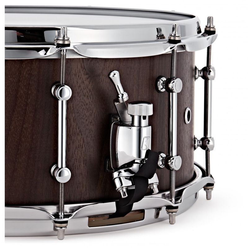 cajadebateriatamaslp14x65matteblackwalnut