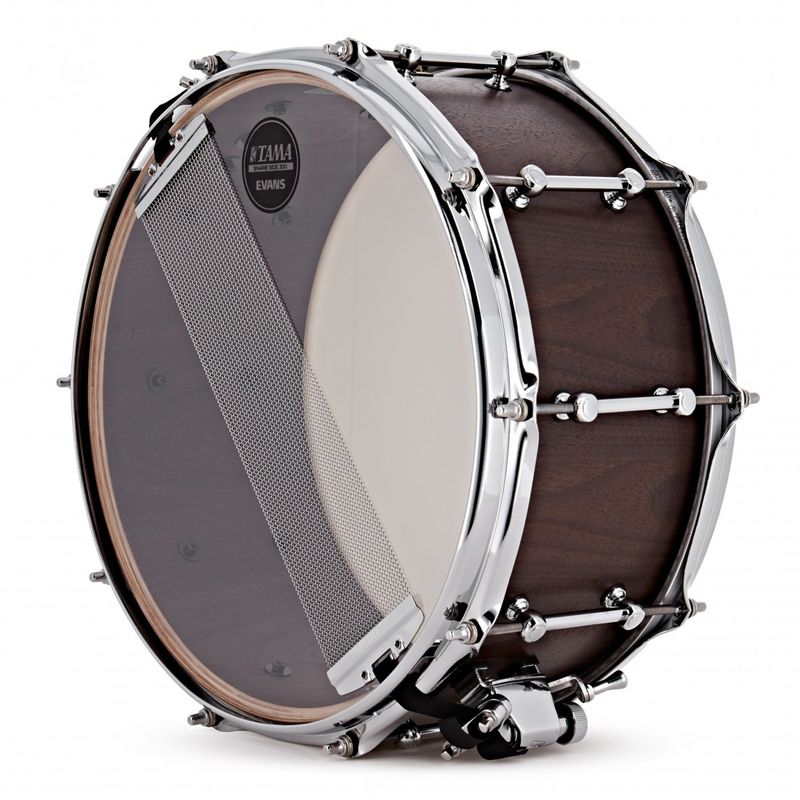 cajadebateriatamaslp14x65matteblackwalnut