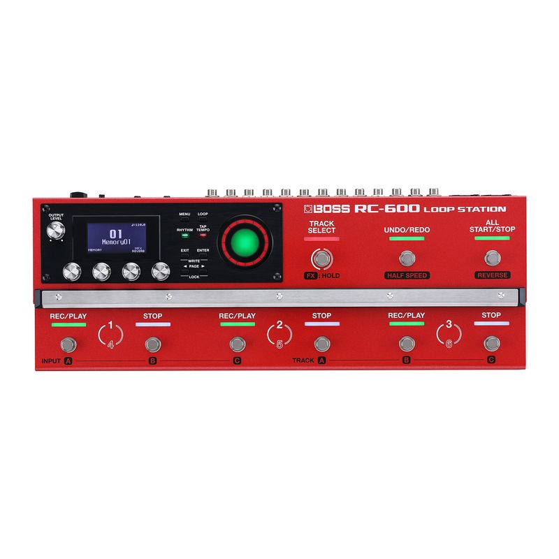 pedaleramultiefectobossrc600loopstation