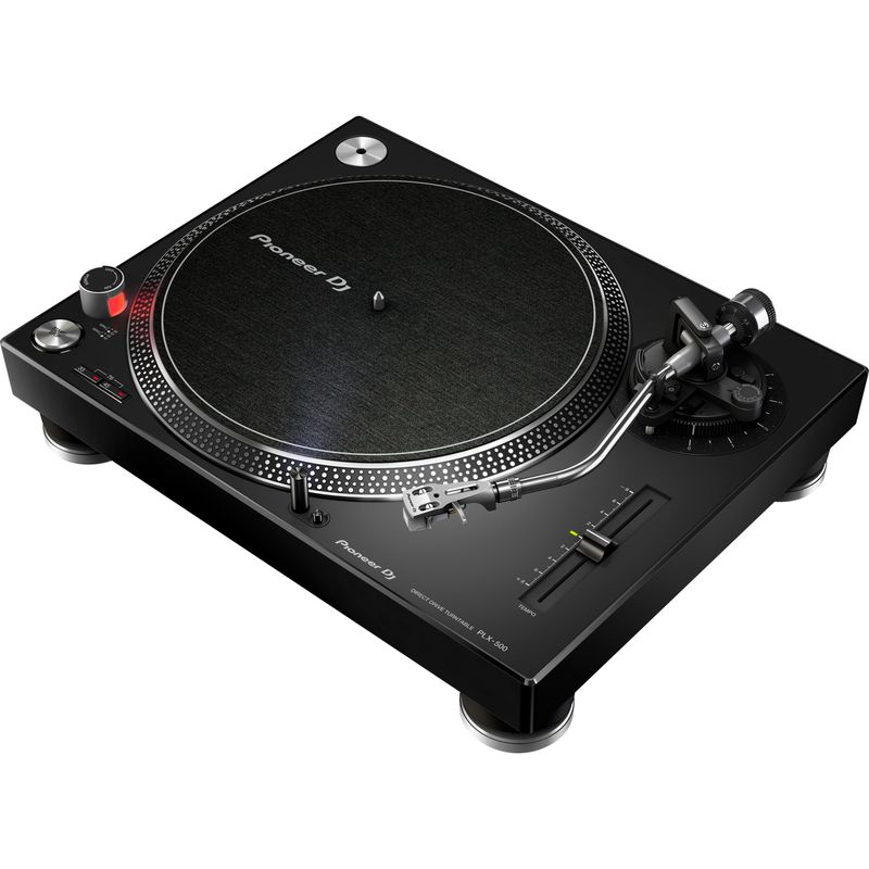 Tornamesa Pioneer DJ PLX-500-K - color negro - Audiomusica