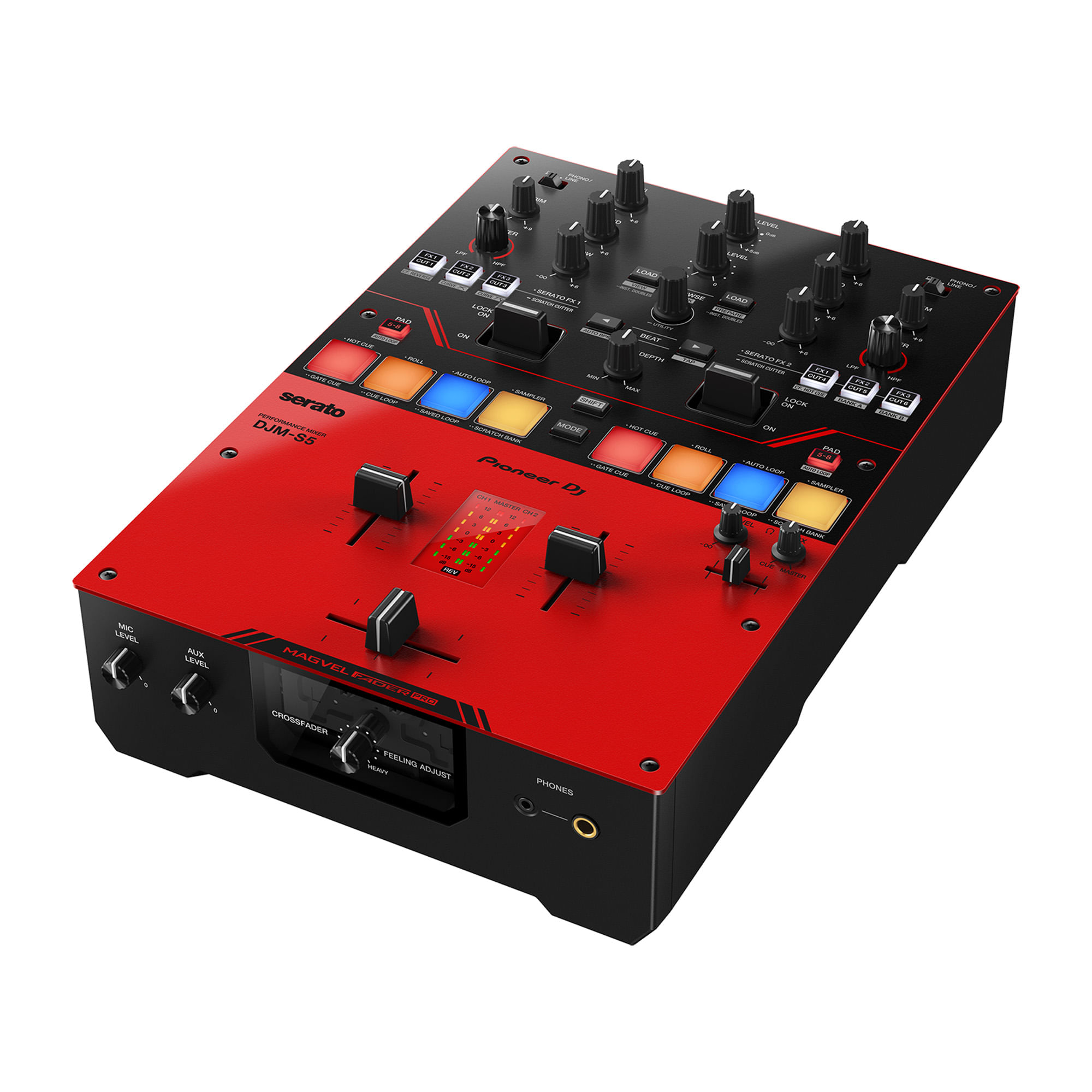 Pioneer DJ DJM-S5 中古 Mixer DJ Pioneer DJ DJM-S5 - 2 CH - Audiomusica