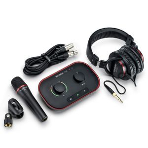 Interfaz de audio Focusrite Vocaster One Studio USB - Podcasts