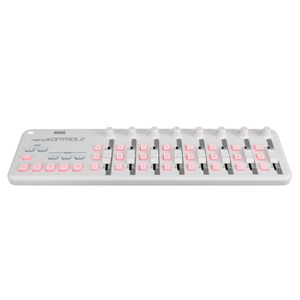 Controlador MIDI Korg NANOKONTROL2 color blanco