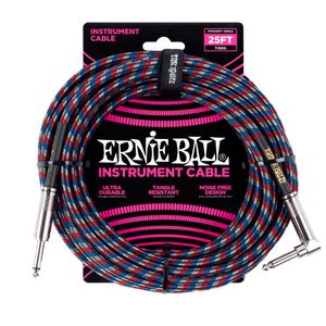 Cable para instrumento Ernie Ball P06063 7.5 mts - Multicolor