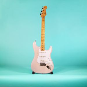 Guitarra eléctrica Squier Stratocaster 50s Classic Vibe White Blonde SEMINUEVO