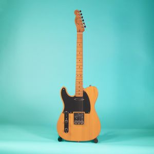 Guitarra eléctrica zurda Squier Telecaster 50s Classic Vibe Butterscotch Blonde SEMINUEVO