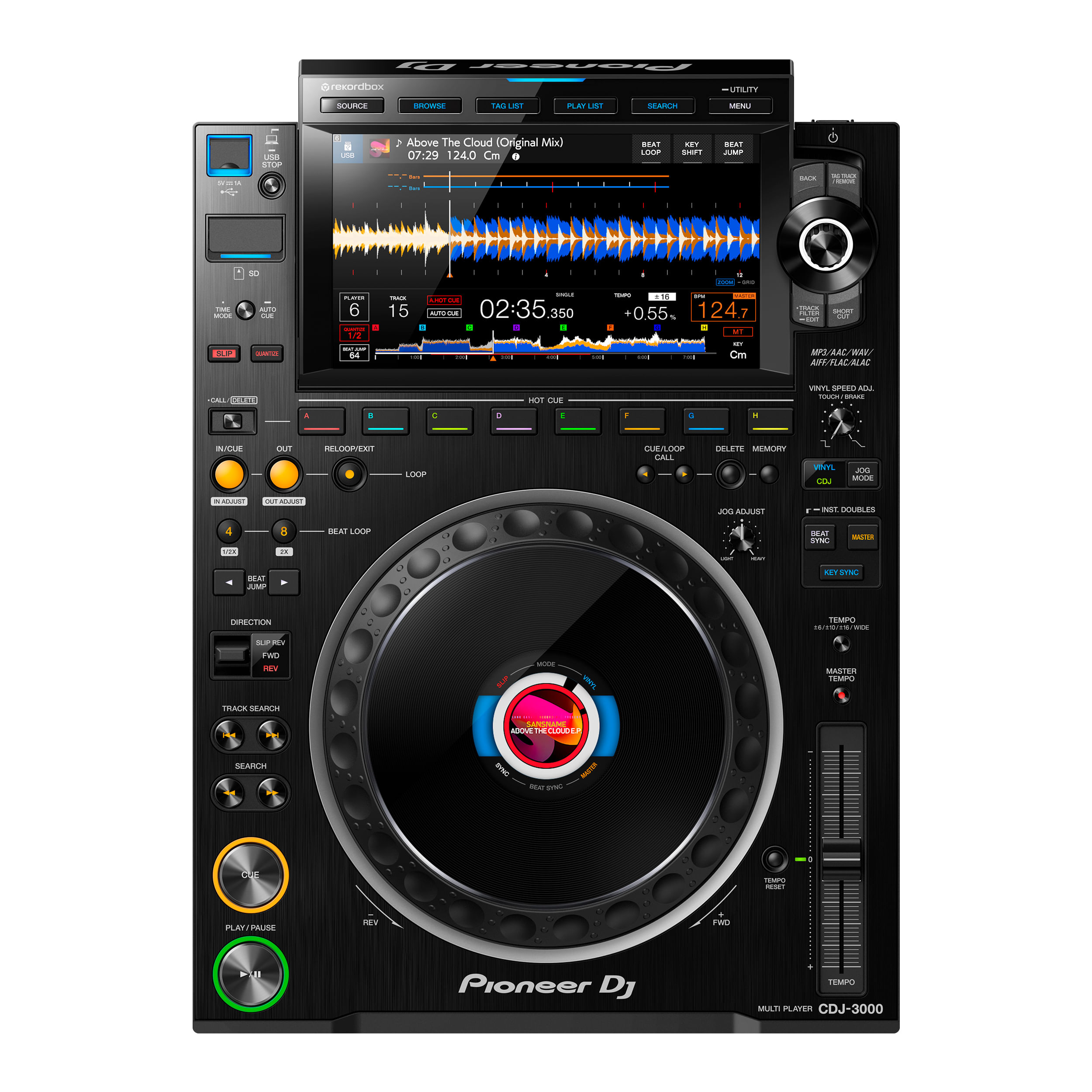 Pioneer DJ - Reproductor media Pioneer DJ XDJ-1000 MK2 | Ofertitas