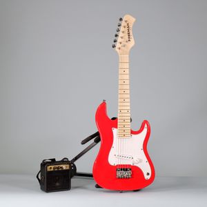 Pack de guitarra eléctrica Freeman Stratocaster Kid - Red Openbox