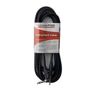 Cable De Instrumento StagePRO SPG20GR recto-angulo 6mts