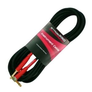 Cable De Instrumento StagePRO SPGP20GR recto-angulo 6mts