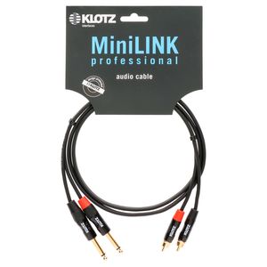 Cable stereo RCA a Jack Klotz Minilink Pro 90CM