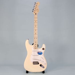 Guitarra eléctrica Fender Stratocaster Jimmie Vaughan Tex Mex - Olympic White SEMINUEVO