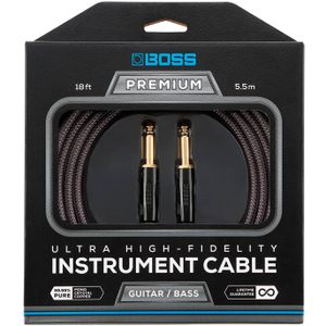 Cable de instrumento Premium Boss Bic-P18 rect/recto 5.5M