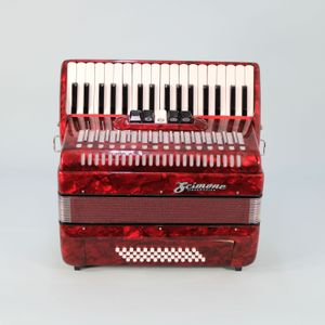 Acordeón Scimone L1307 34K 48 bajos - Red OPENBOX