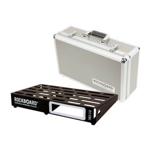 Pedalboard Rockboard TRES 3.0 con flightcase
