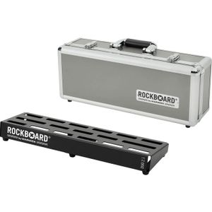 Pedalboard con Case Rockboard DUO 2.1