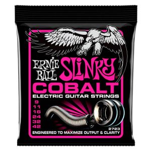 Cuerdas guitarra eléctrica Ernie Ball P02723 Cobalt Super Slinky 09/42