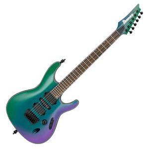 Guitarra eléctrica Ibanez S671ALB Axion label - Blue Chameleon