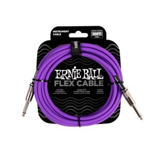 Cable de instrumento Ernie Ball P06415 color púrpura