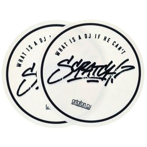 Slipmat par Ortofon SM-22 What is a DJ if he can't Scratch