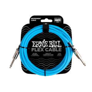 Cable de instrumento Ernie Ball P06412 - Azul